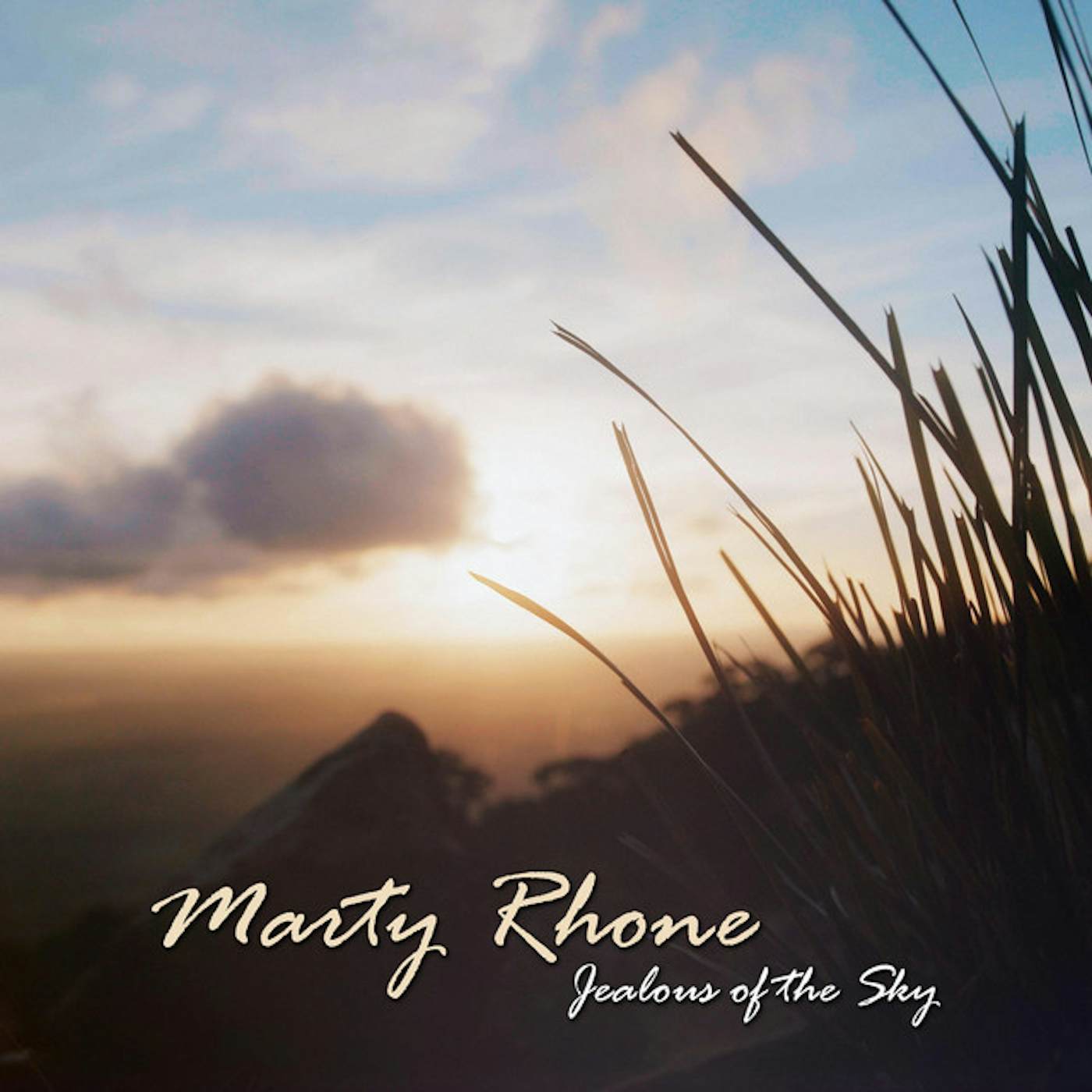 Marty Rhone JEALOUS OF THE SKY CD