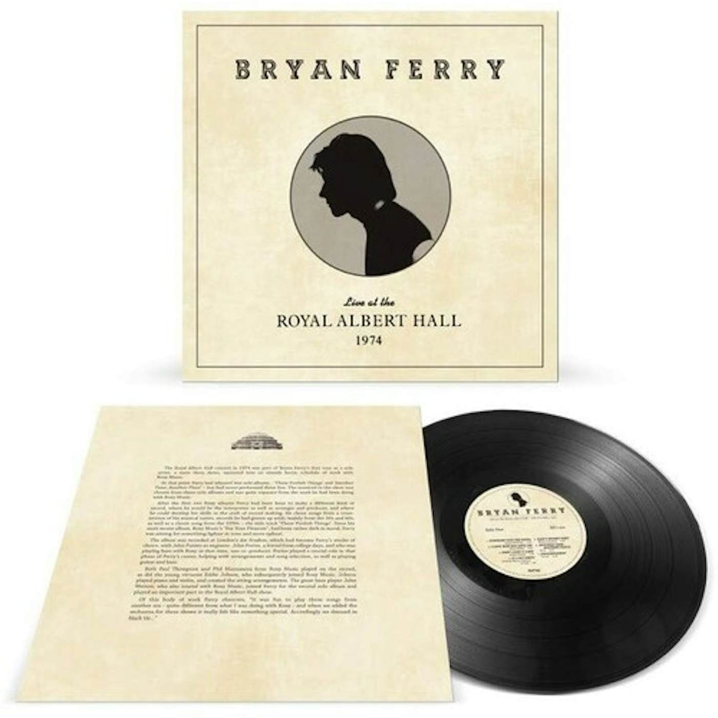 Bryan Ferry Live At The Royal Albert Hall 1974 Vinyl Record