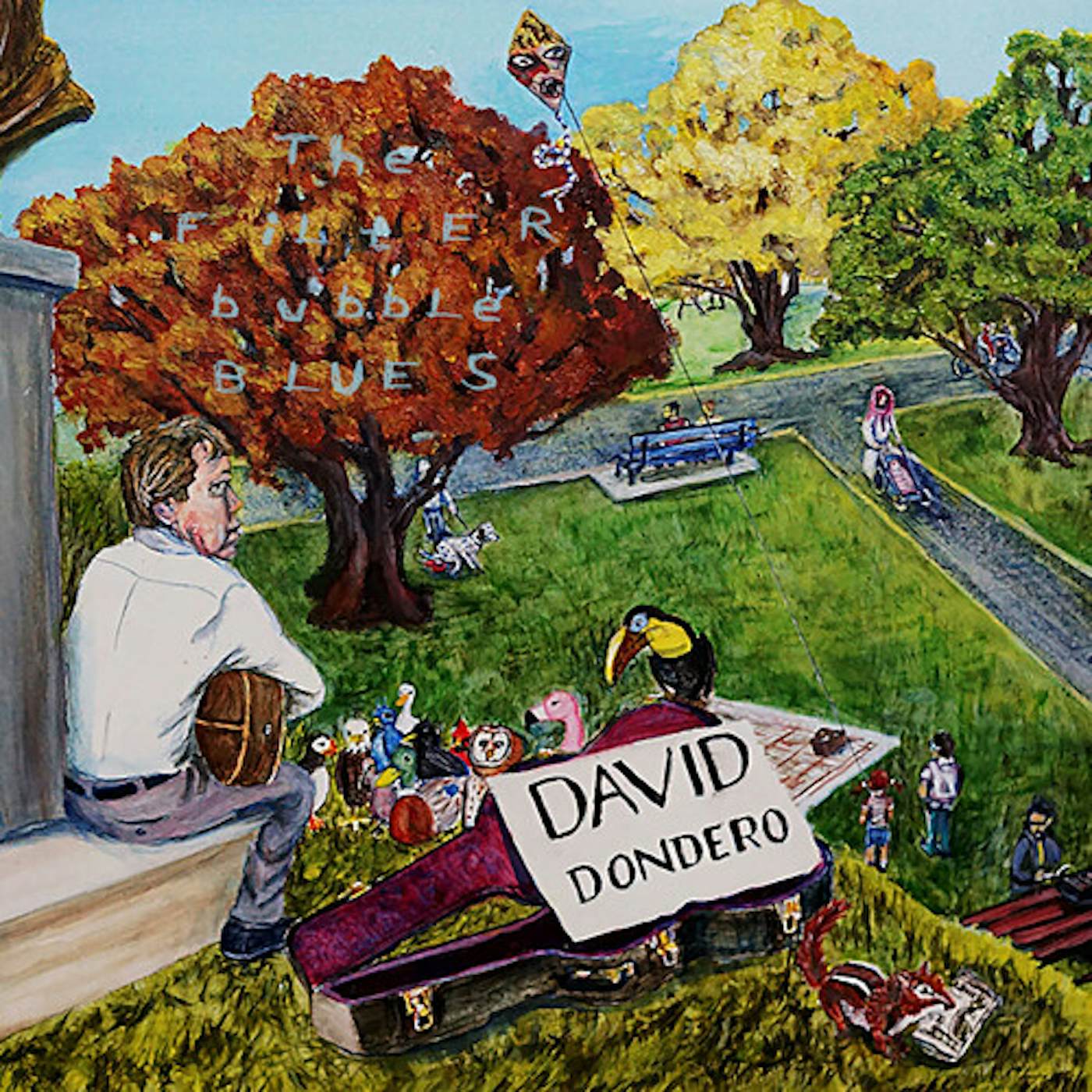 David Dondero FILTER BUBBLE BLUES Vinyl Record