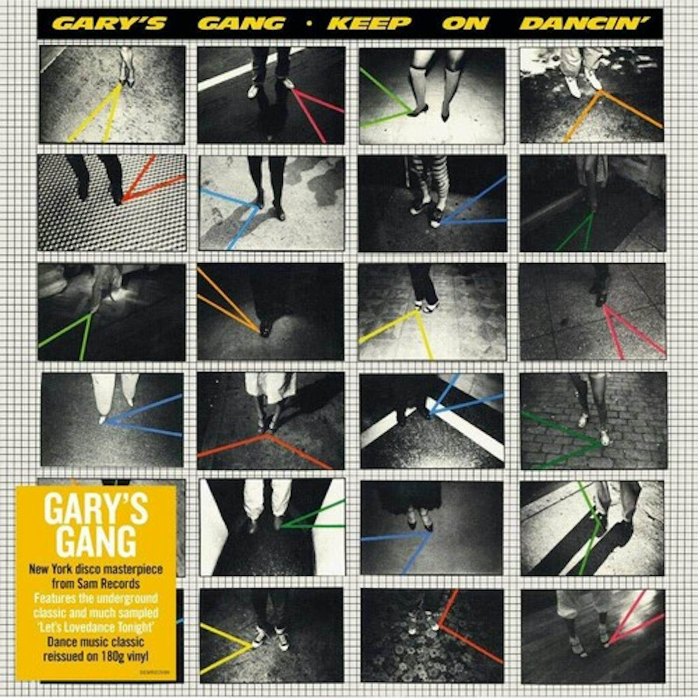Gary's Gang KEEP ON DANCING Vinyl Record
