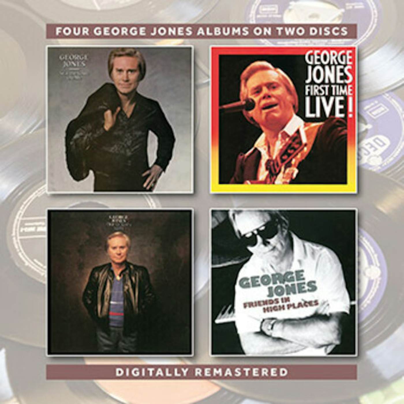 George Jones STILL THE SAME OLE ME / FIRST TIME LIVE / 1 WOMAN CD