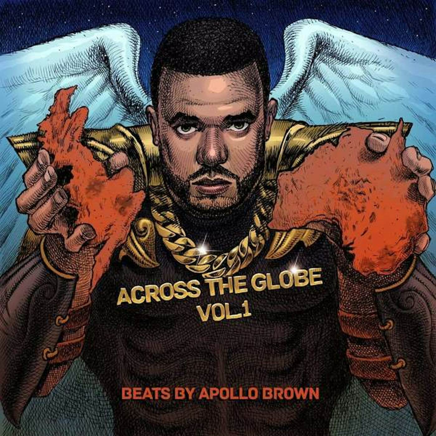 Apollo Brown ACROSS THE GLOBE VOL 1 Vinyl Record