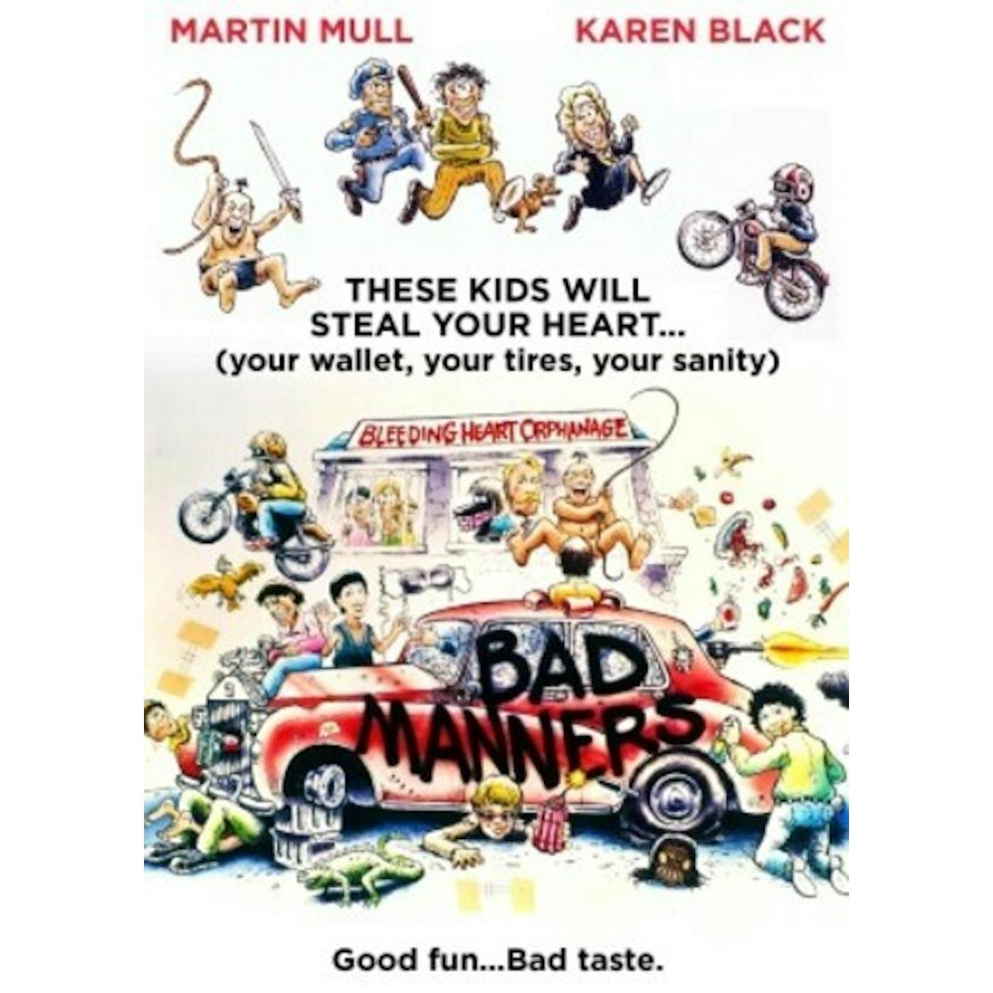 BAD MANNERS (1984) DVD