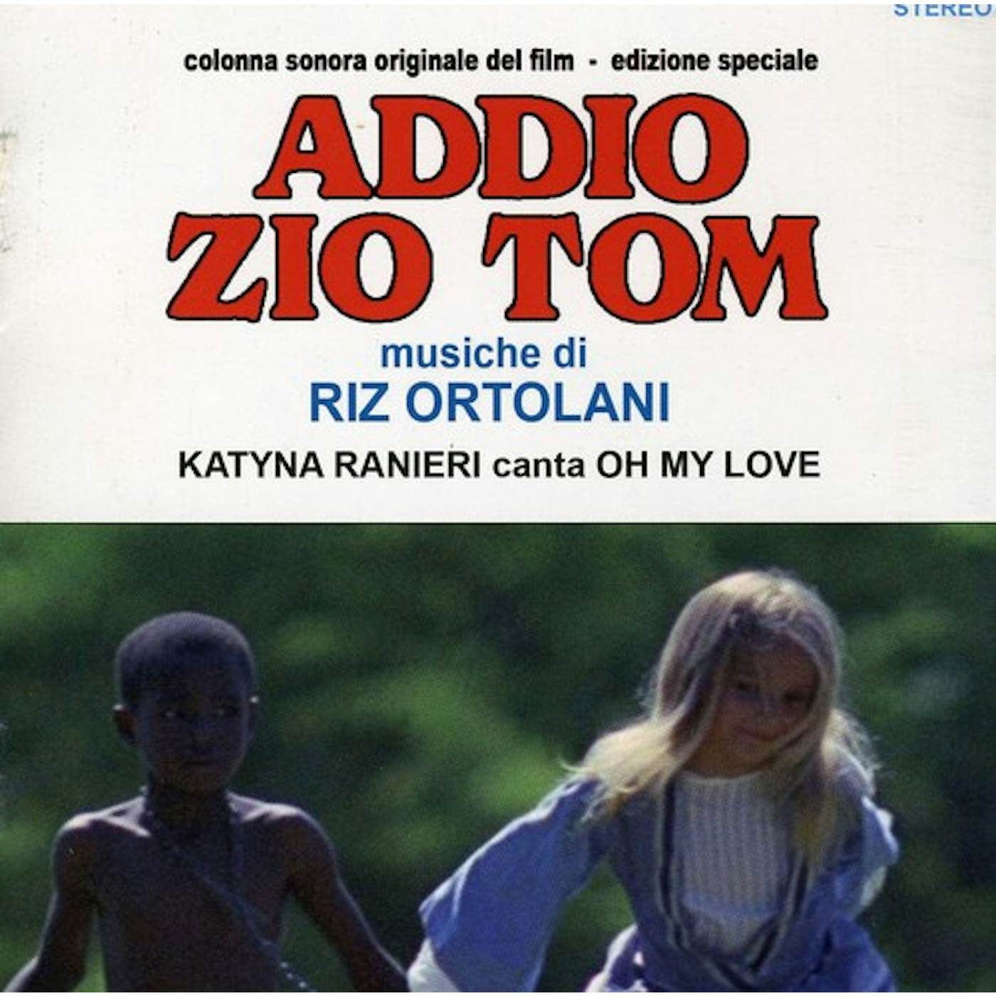 Riz Ortolani ADDIO ZIO TOM / Original Soundtrack CD