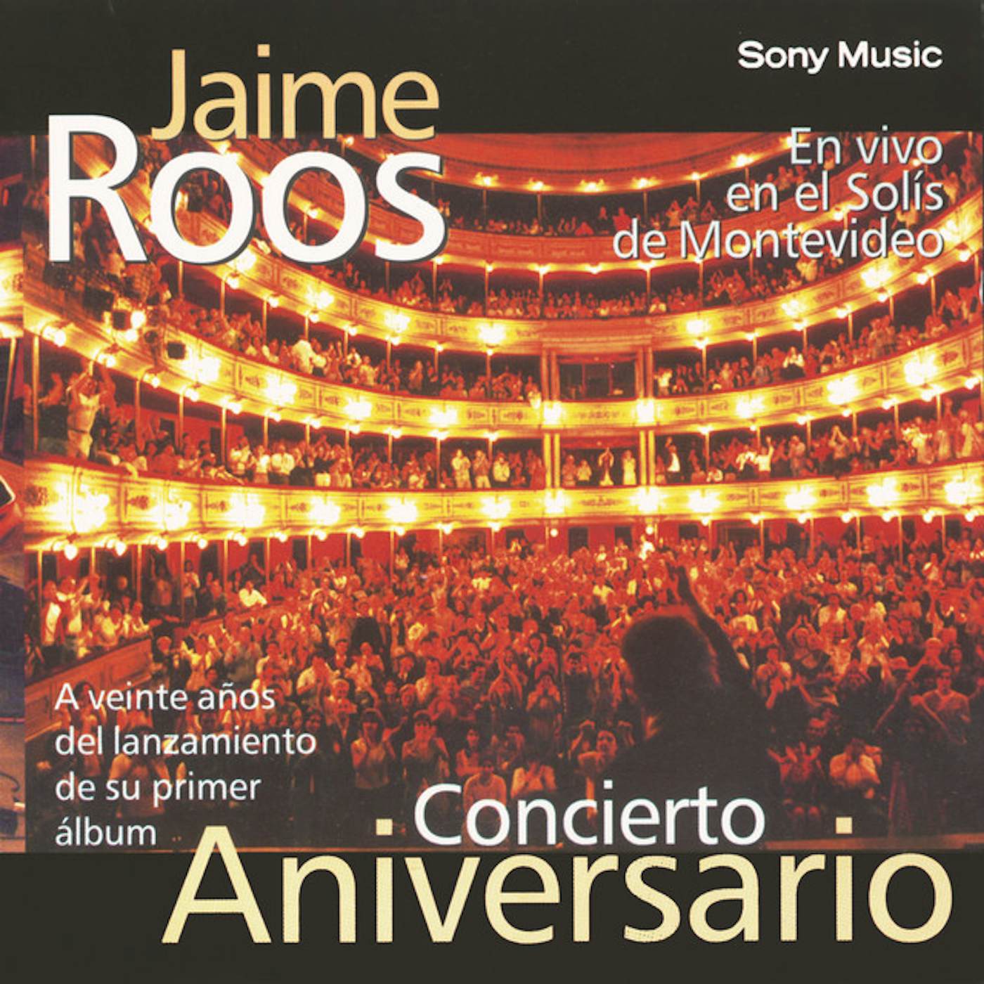 Jaime Roos CONCIERTO ANIVERSARIO CD