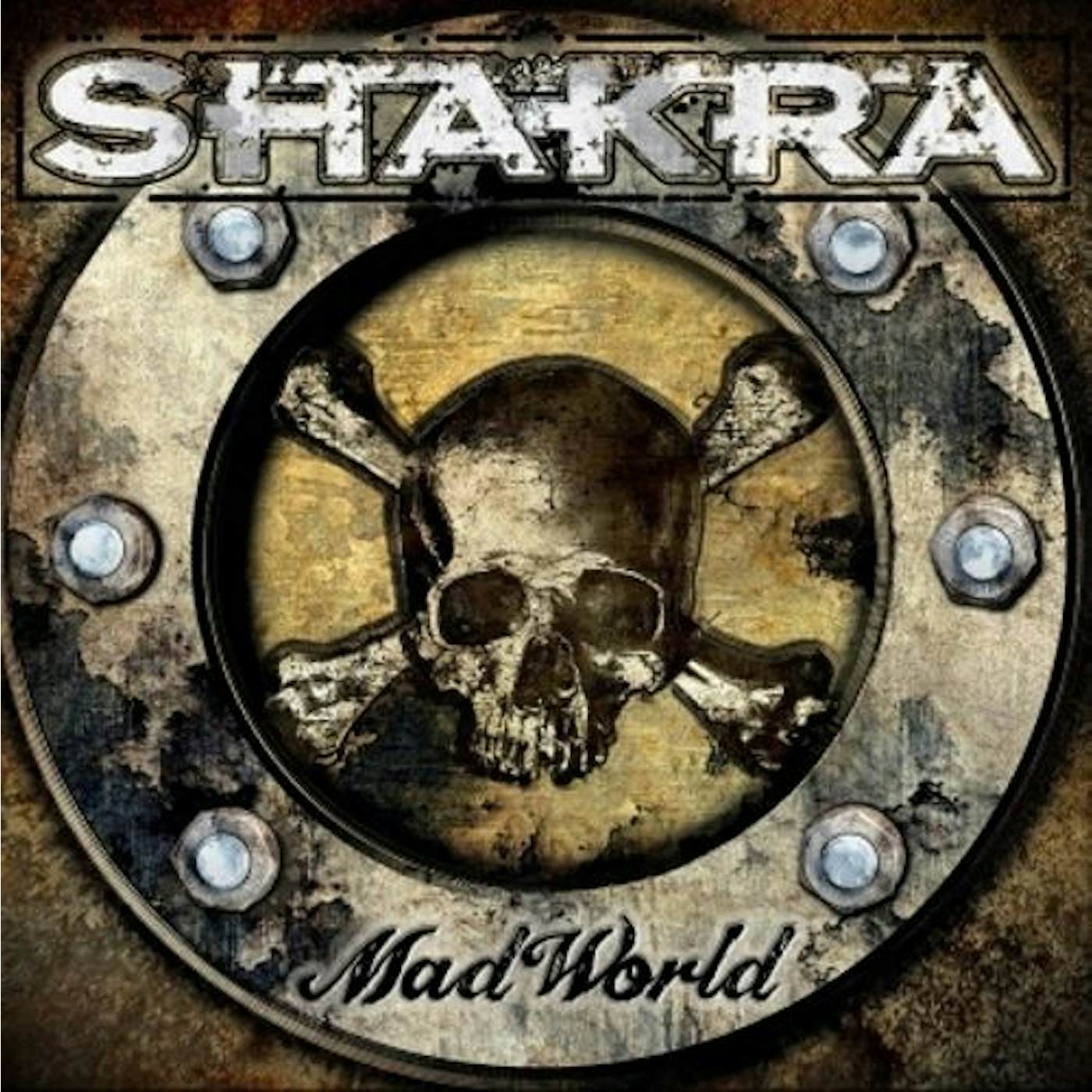 Shakra MAD WORLD (CLEAR ORANGE VINYL) Vinyl Record