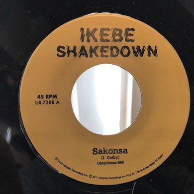 Ikebe Shakedown SAKONSA / GREEN AND BLACK Vinyl Record