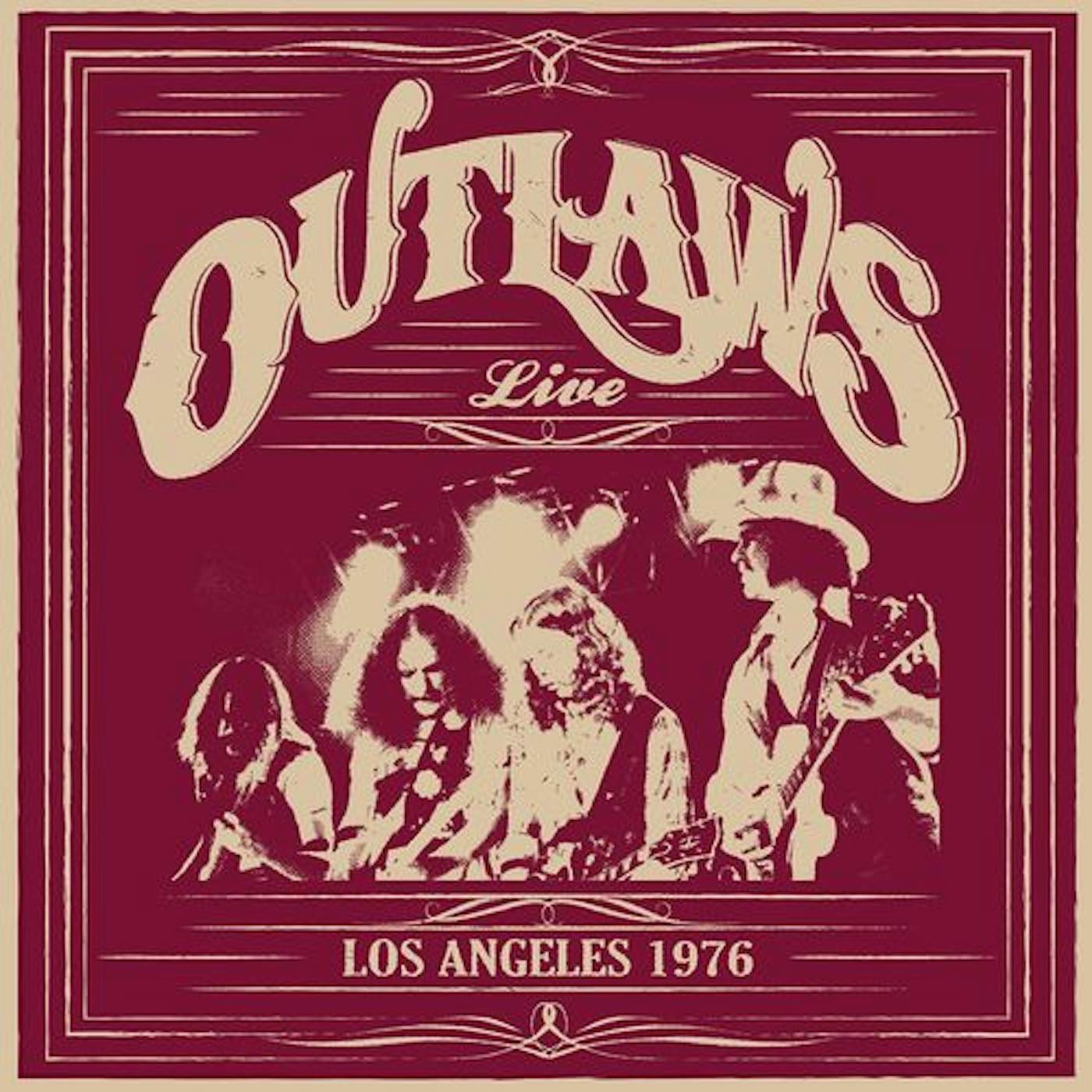 Outlaws Los Angeles 1976 Vinyl Record