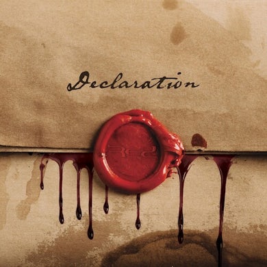 Red DECLARATION Vinyl Record