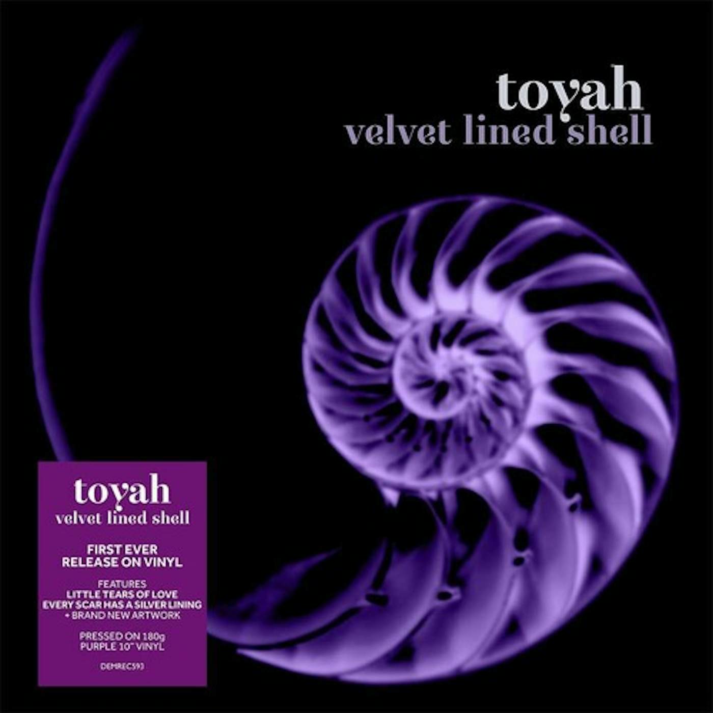 Toyah Velvet Lined Shell Vinyl Record