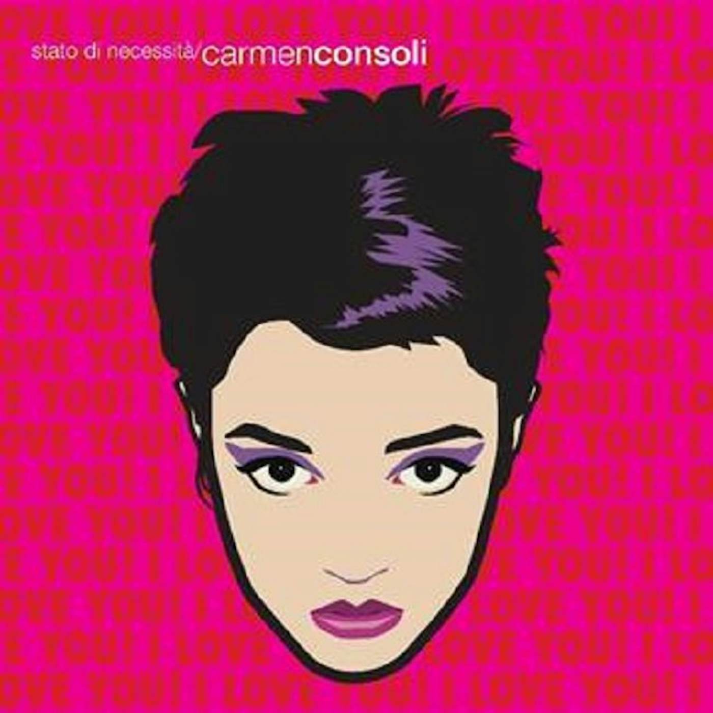 Carmen Consoli STATO DI NECESSITA 20TH ANNIVERSARIO Vinyl Record