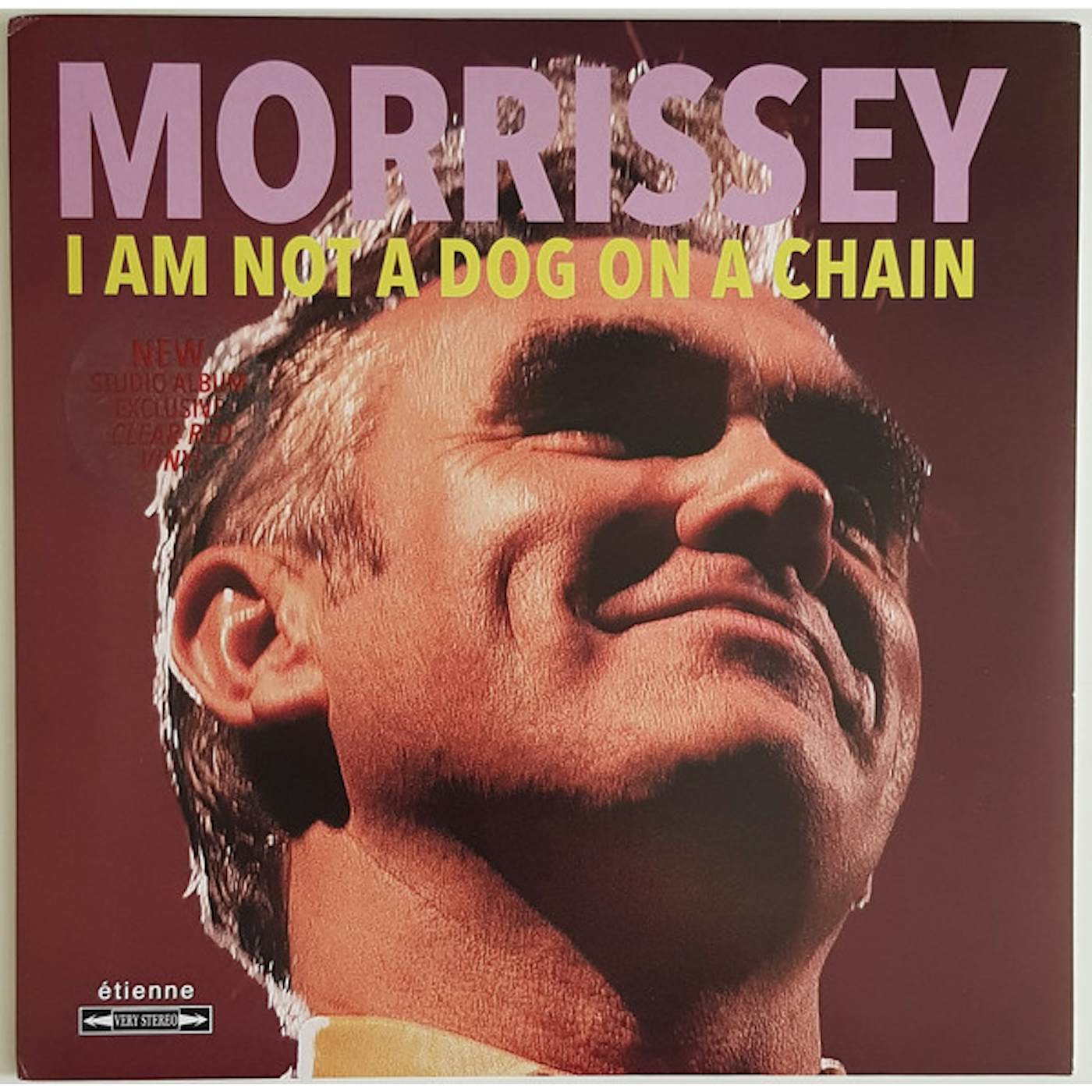 Morrissey I Am Not a Dog on a Chain Vinyl Record