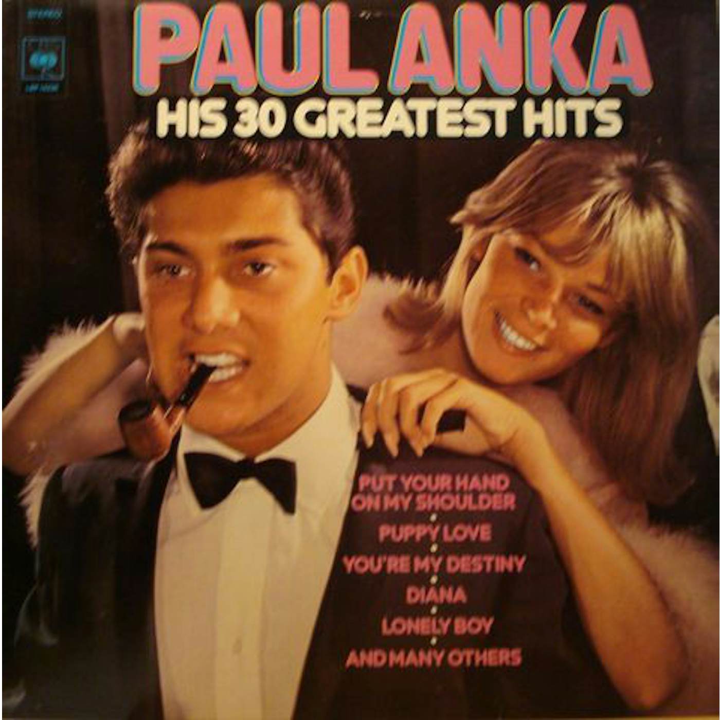 Paul Anka HIS GREATEST HITS Vinyl Record