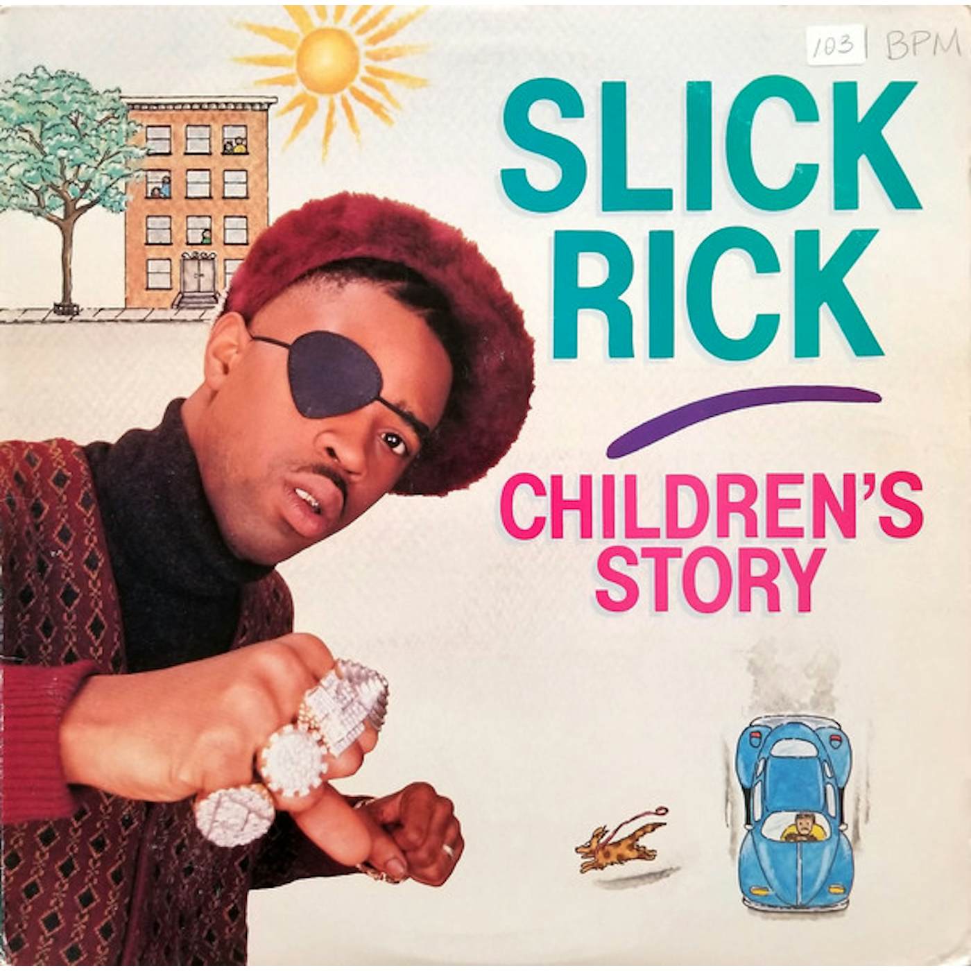 Slick Rick Children's Story Vinyl Record