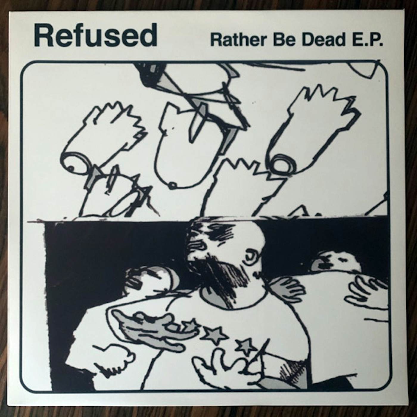 Refused RATHER BE DEAD Vinyl Record