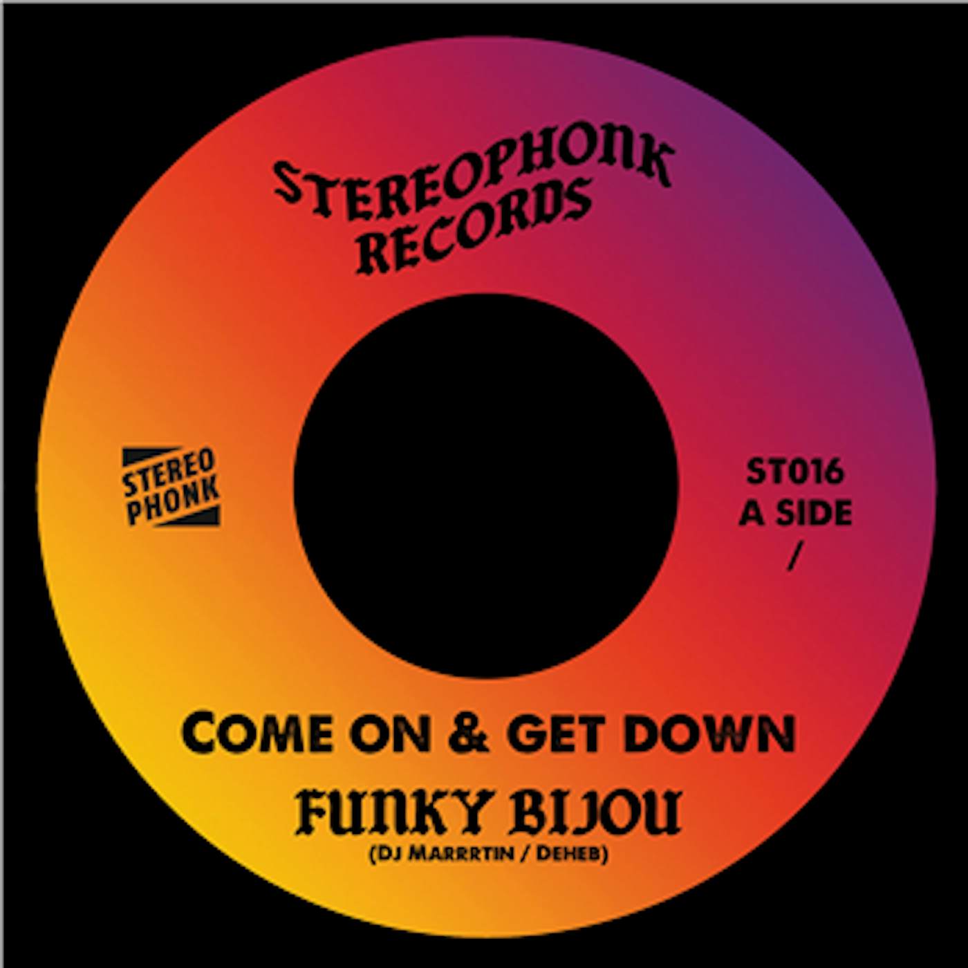 Funky Bijou Come On & Get Down Vinyl Record