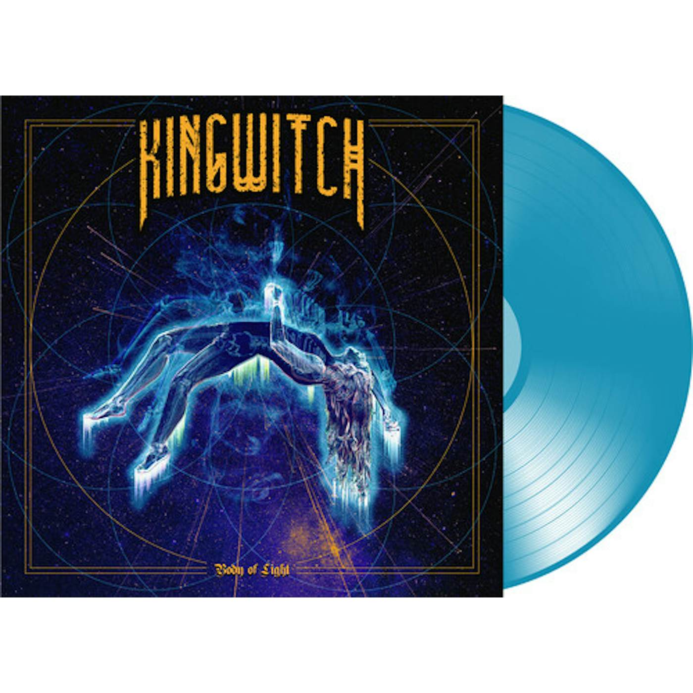 KING WITCH BODY OF LIGHT (TRANSPARENT BLUE) Vinyl Record