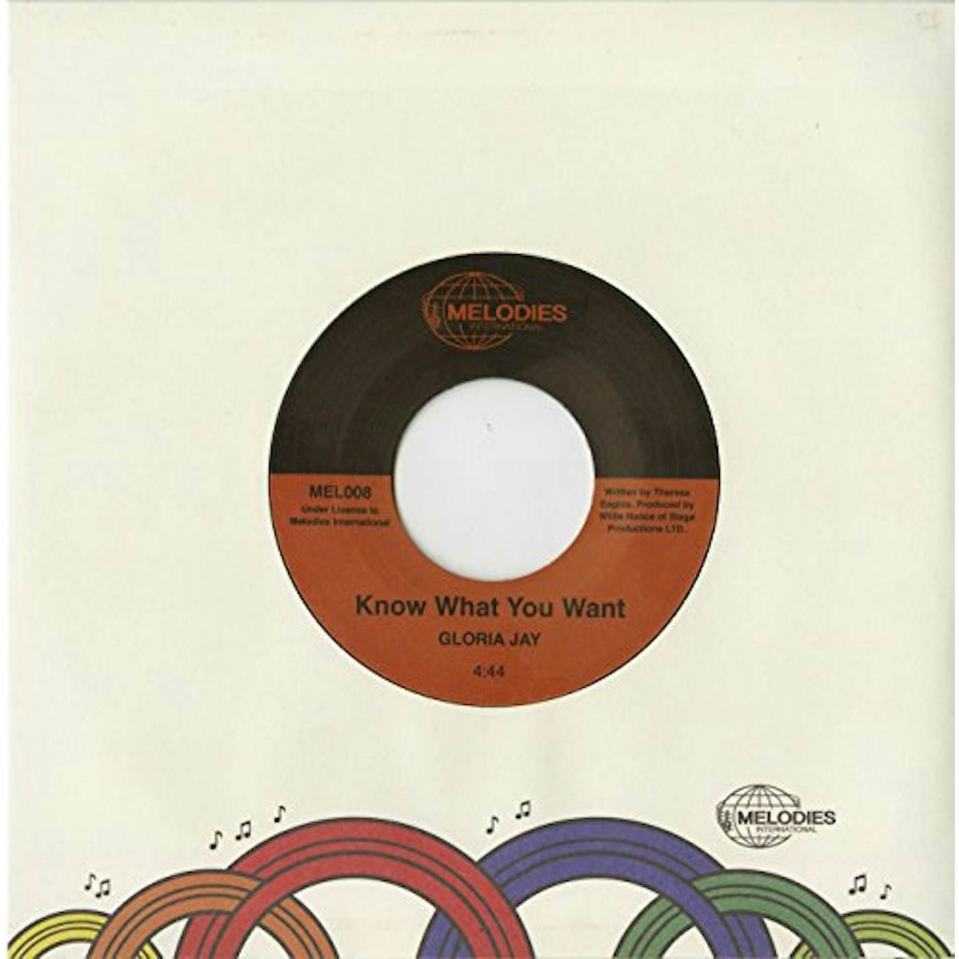 Gloria Jay KNOW WHAT YOU WANT / I'M GONNA MAKE IT Vinyl Record