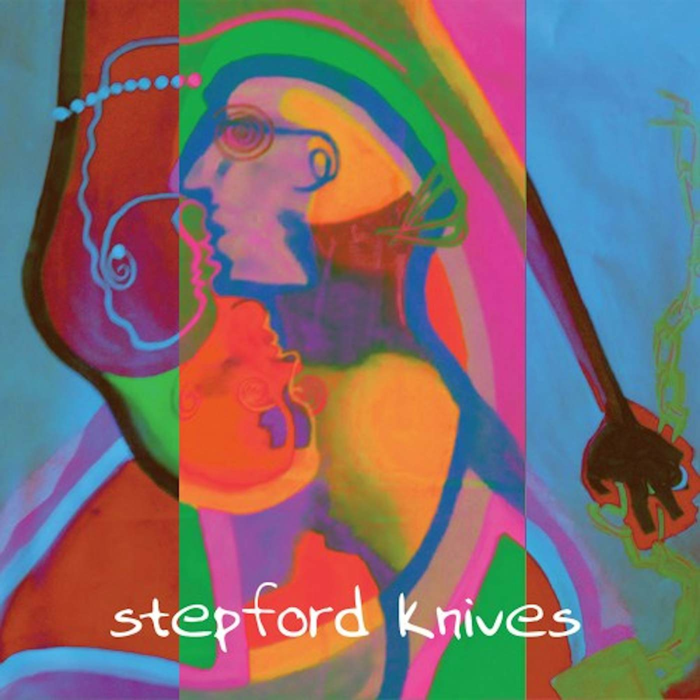 Stepford Knives BLUE IN THE FACE B / W I DON'T WANT HER (ANYMORE) Vinyl Record