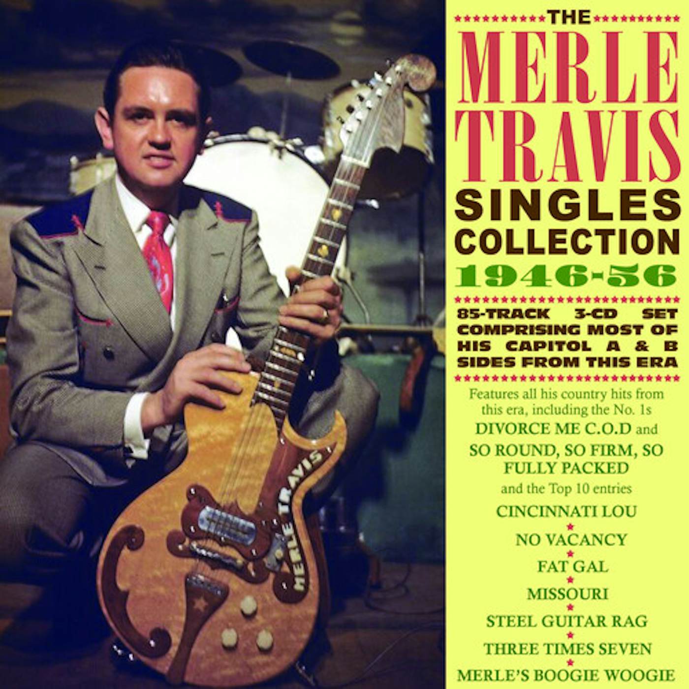 Merle Travis SINGLES COLLECTION 1946-56 CD