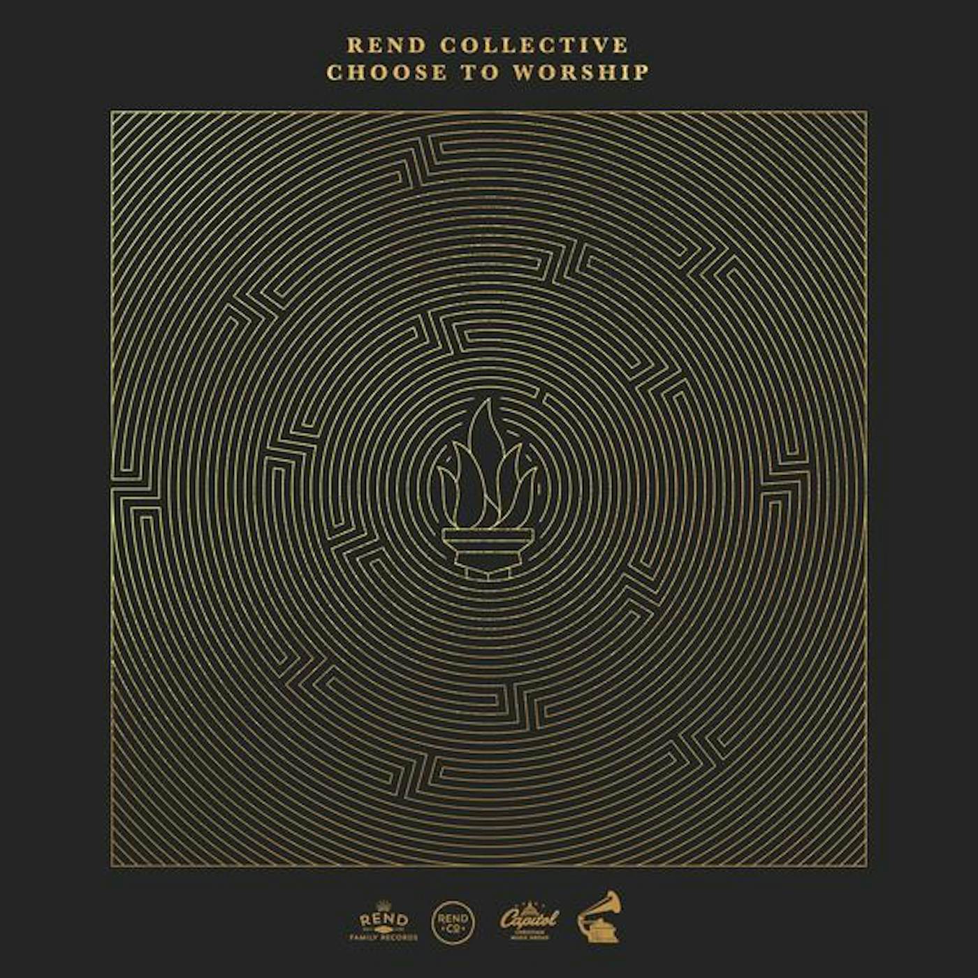 Rend Collective CHOOSE TO WORSHIP Vinyl Record