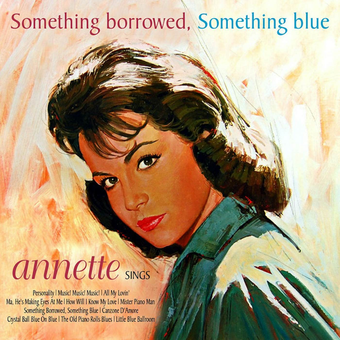 Annette Funicello SOMETHING BORROWED SOMETHING BLUE CD