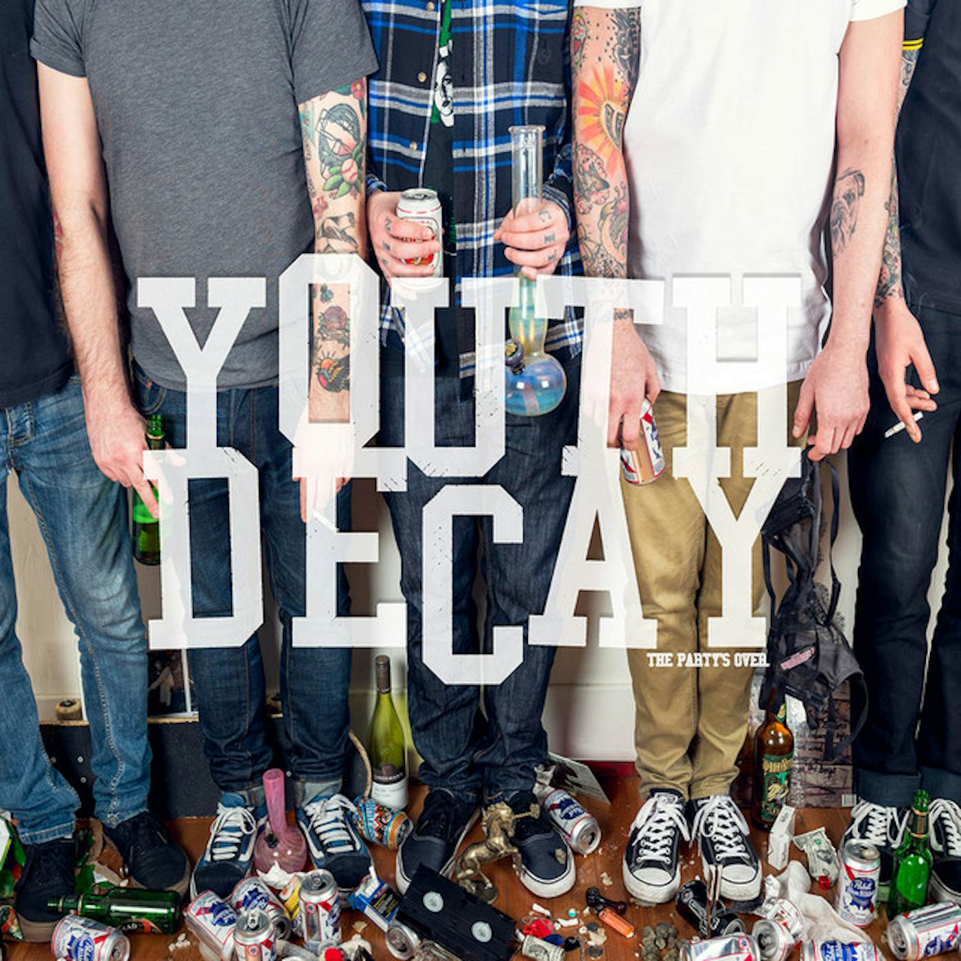 Youth Decay PARTY'S OVER CD