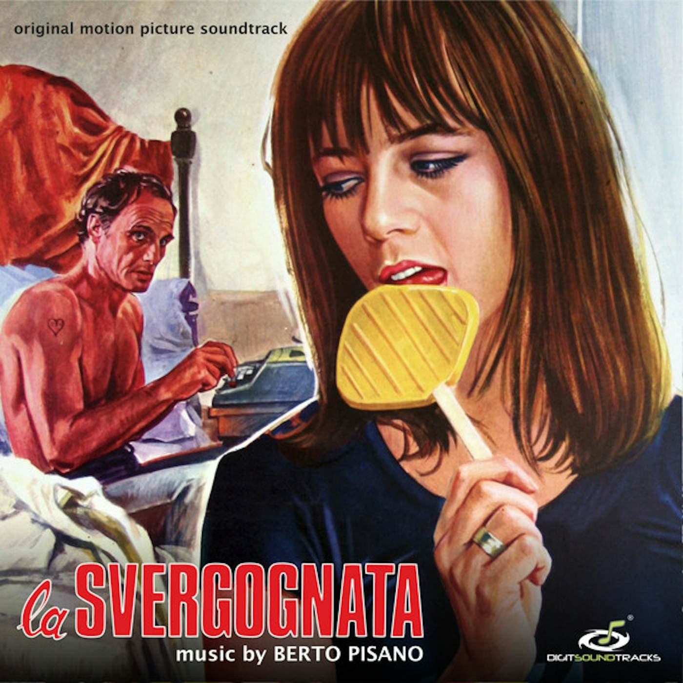 Berto Pisano SVERGOGNATA - Original Soundtrack Vinyl Record