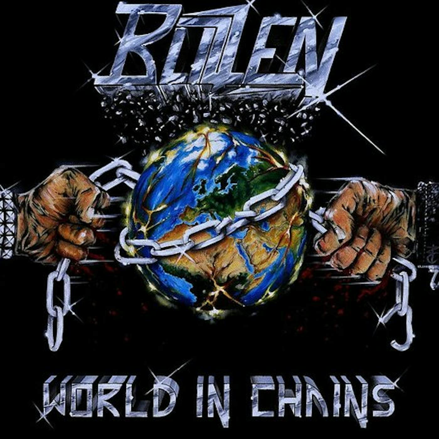 Blizzen World in Chains Vinyl Record