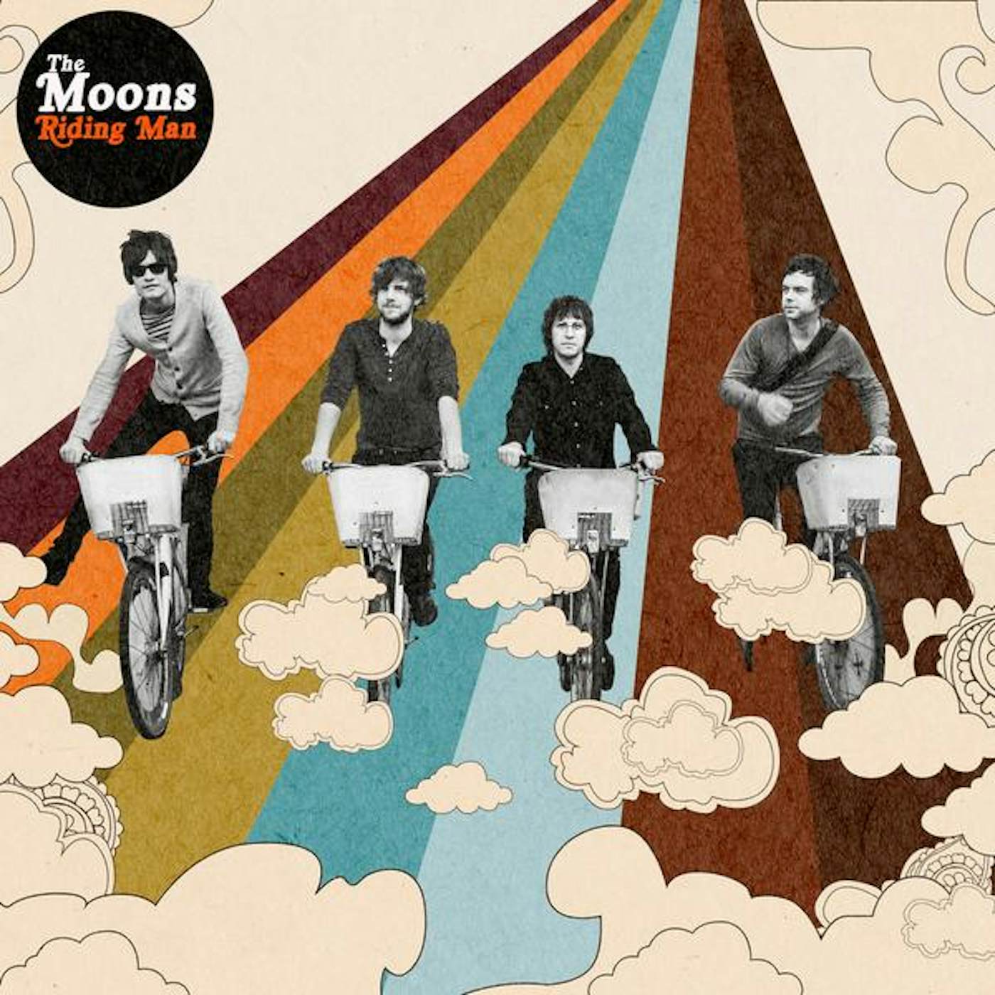 The Moons RIDING MAN Vinyl Record
