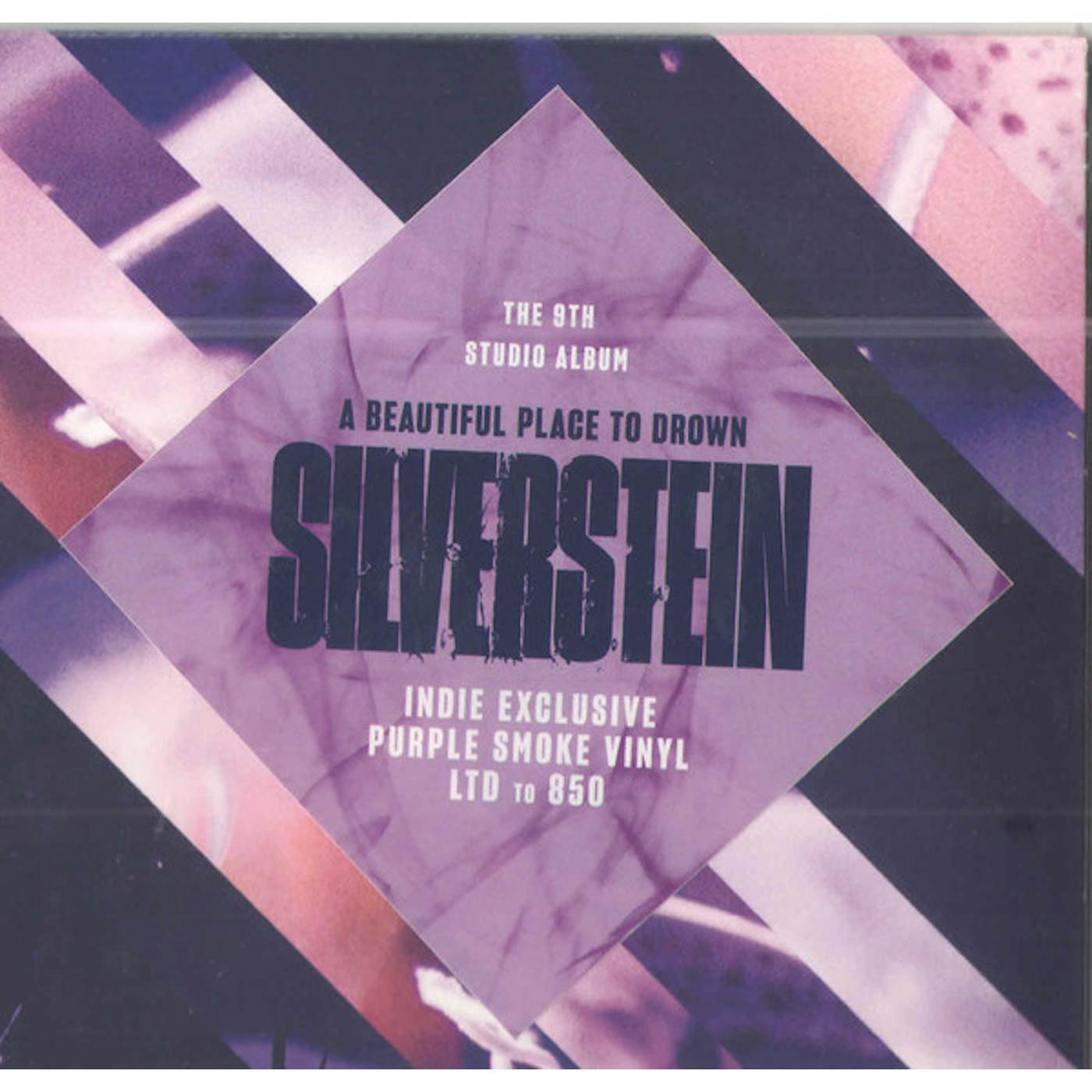 Silverstein BEAUTIFUL PLACE TO DROWN (AQUA VINYL) Vinyl Record
