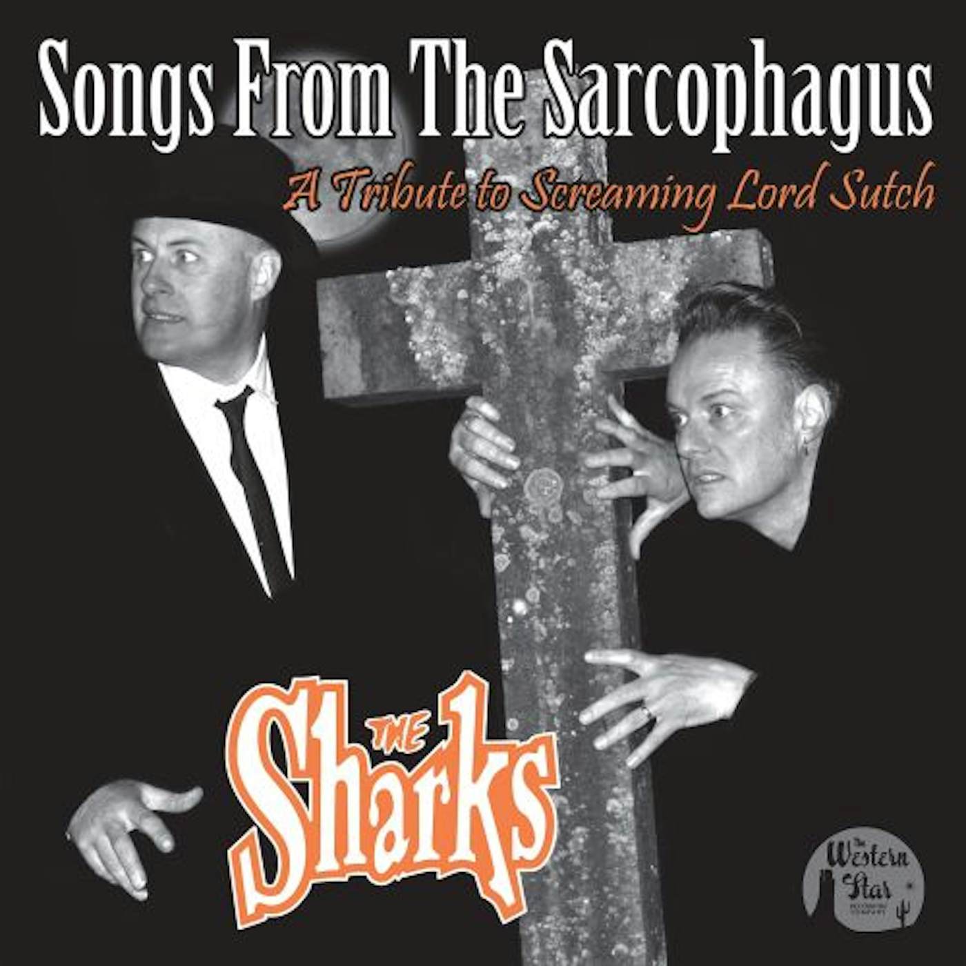 Sharks SONGS FROM THE SARCOPHAGUS Vinyl Record