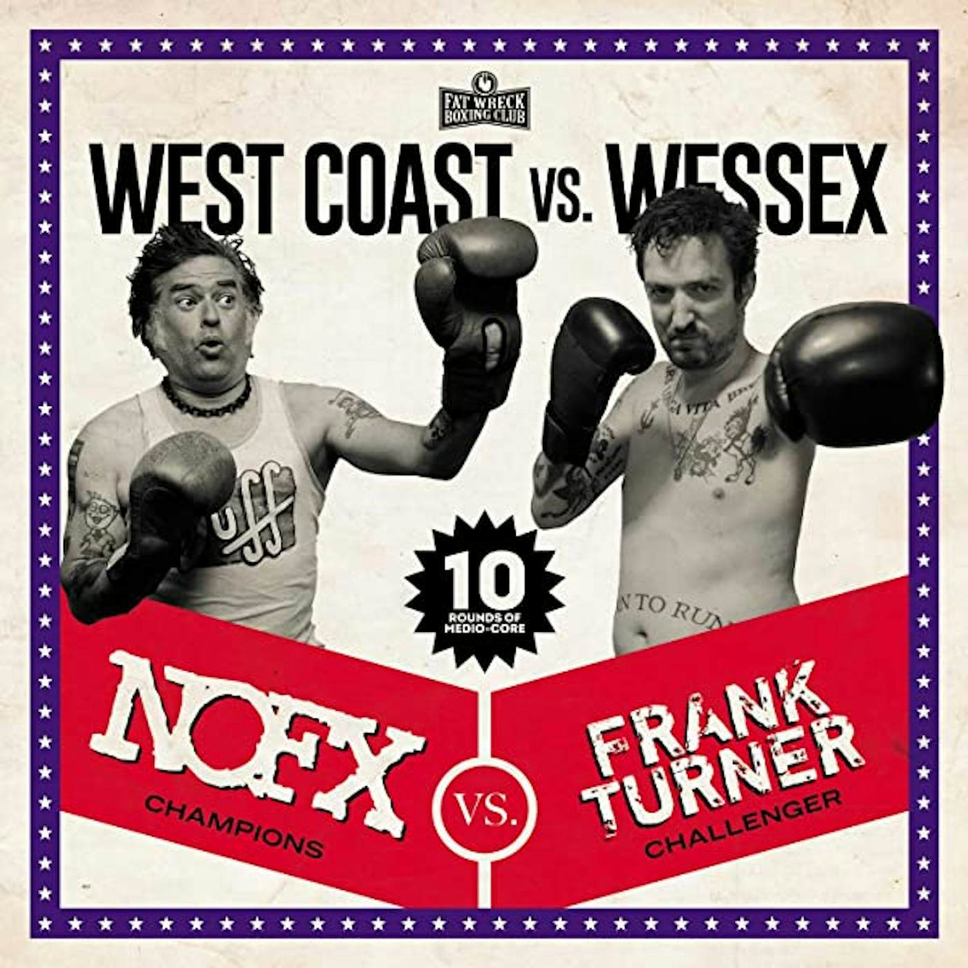 NOFX West Coast vs. Wessex Vinyl Record
