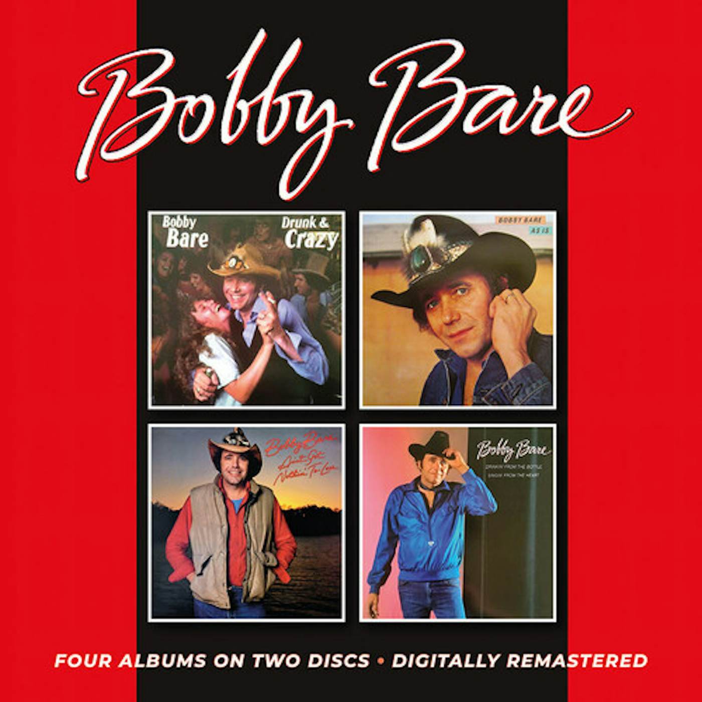 Bobby Bare DRUNK & CRAZY / AS IS / AIN'T GOT NOTHIN TO LOSE CD