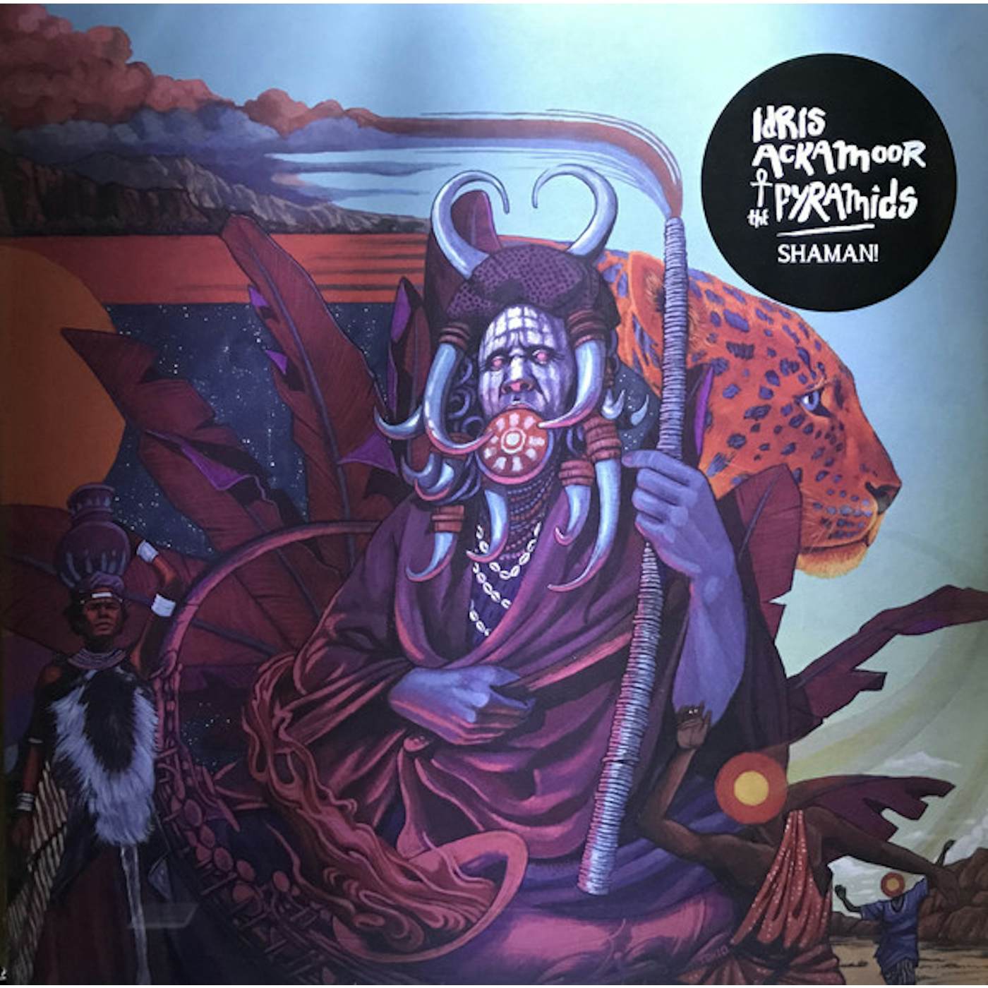 Idris Ackamoor & The Pyramids SHAMAN Vinyl Record