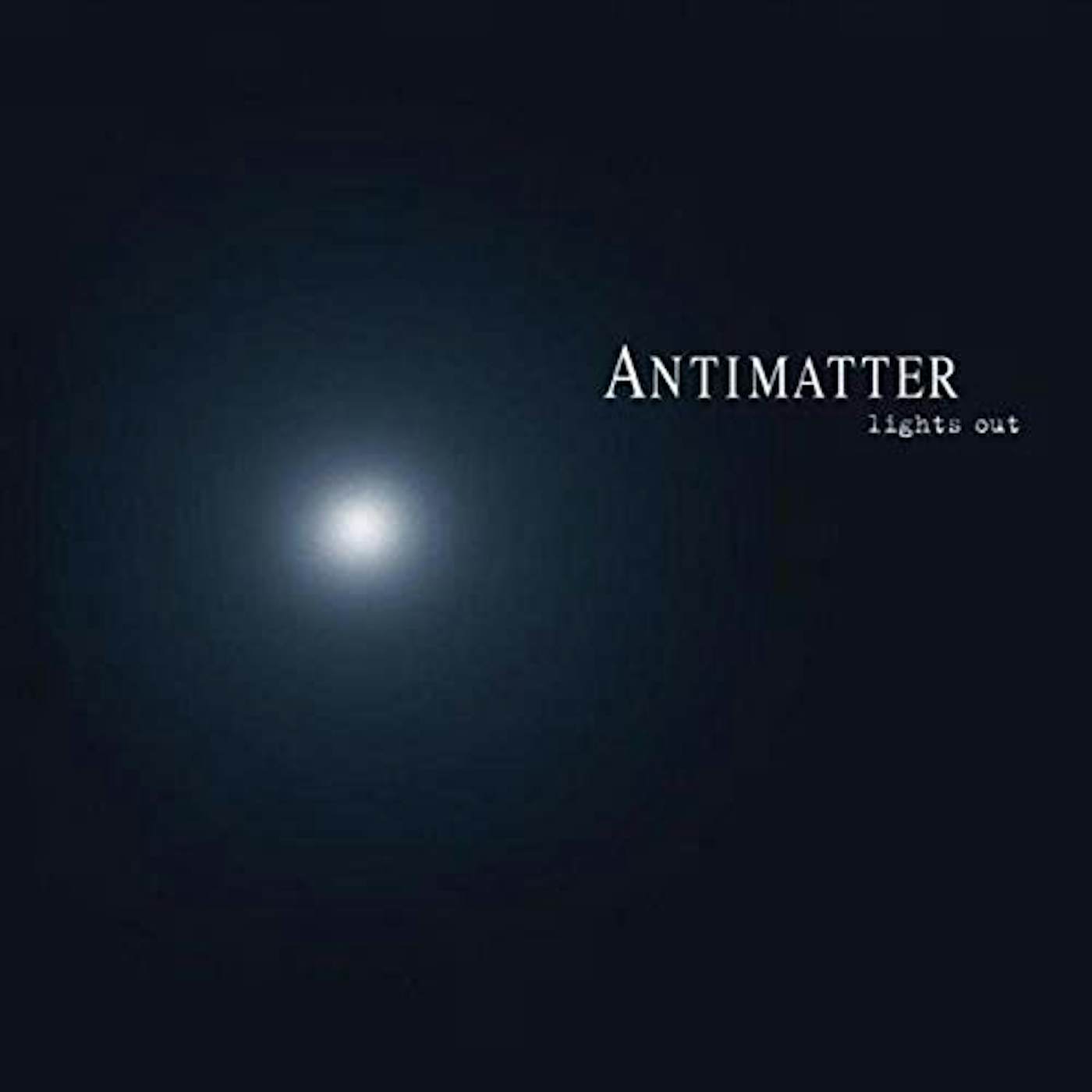 Antimatter LIGHTS OUT (BLUE VINYL) Vinyl Record