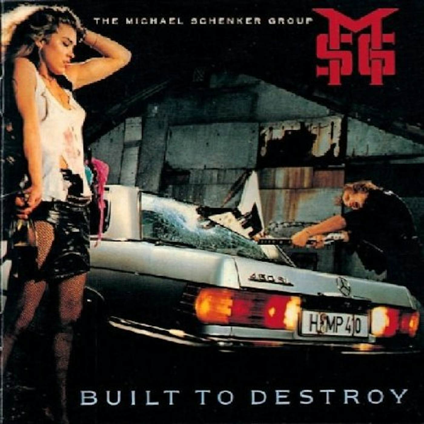 Michael Schenker Group BUILT TO DESTROY (PICTURE DISC) Vinyl Record