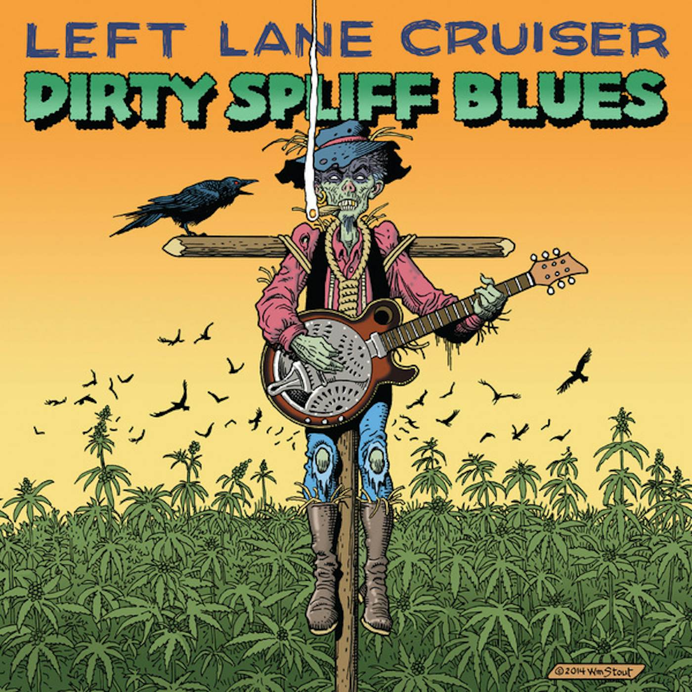 Left Lane Cruiser Dirty Spliff Blues Vinyl Record