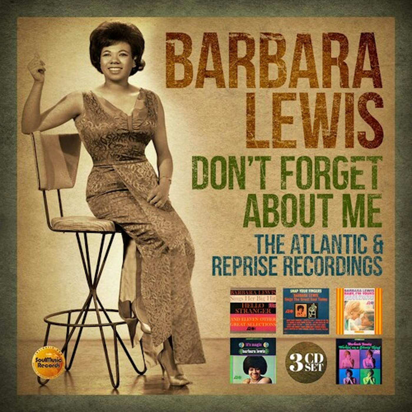 Barbara Lewis DON'T FORGET ABOUT ME: ATLANTIC & REPRISE CD