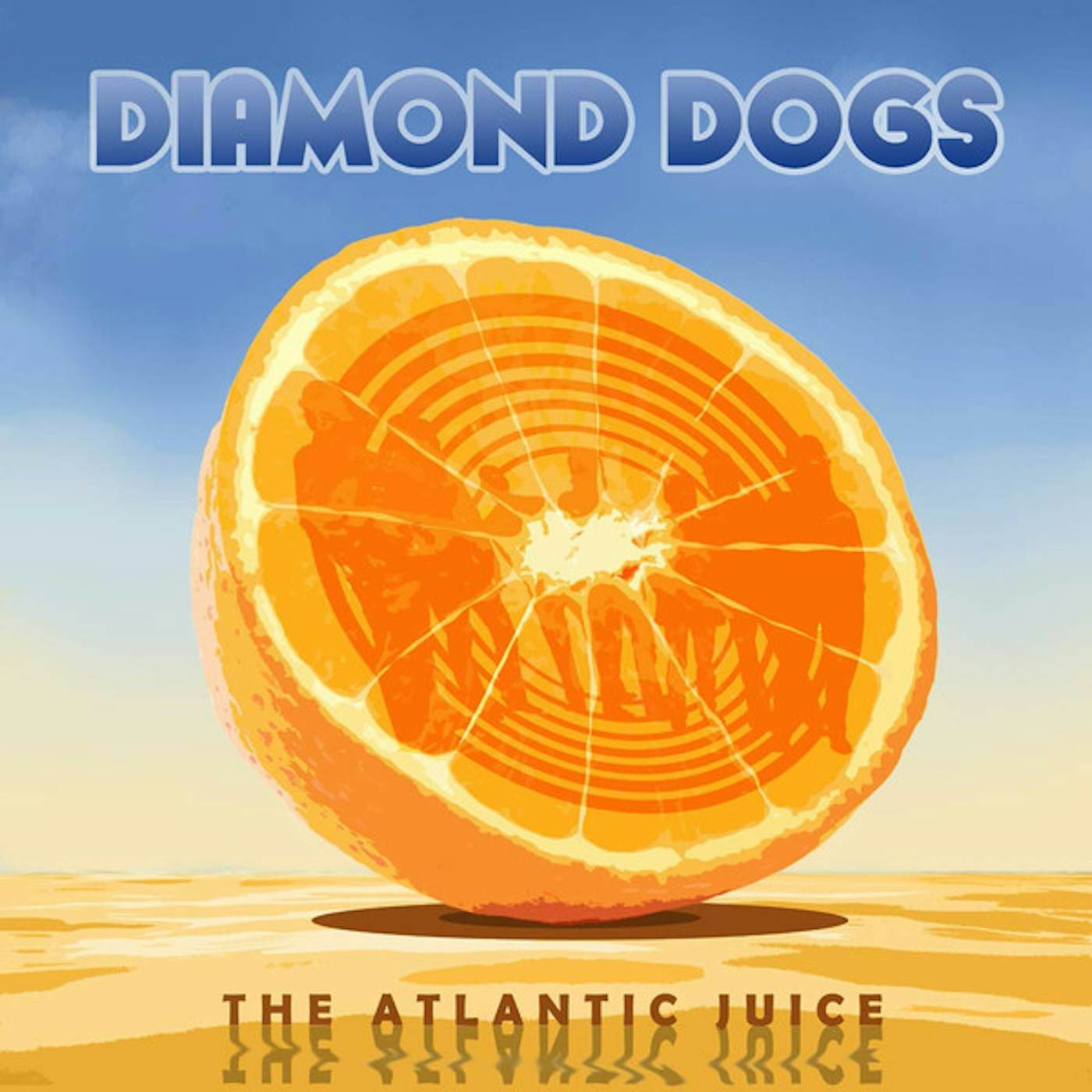 Diamond Dogs ATLANTIC JUICE (SOLID BLUE VINYL) Vinyl Record