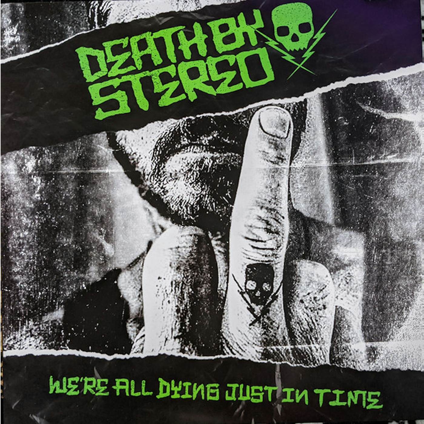 Death By Stereo We're All Dying Just in Time Vinyl Record