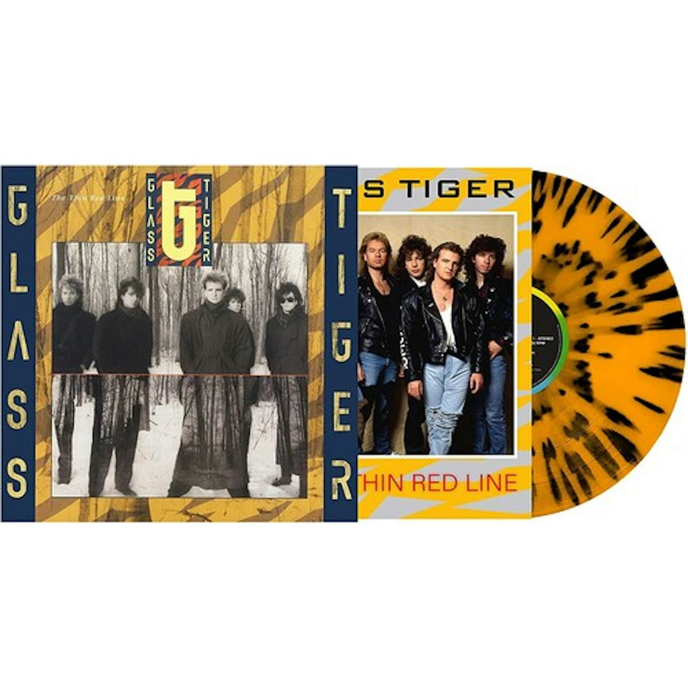 Glass Tiger THIN RED LINE Vinyl Record