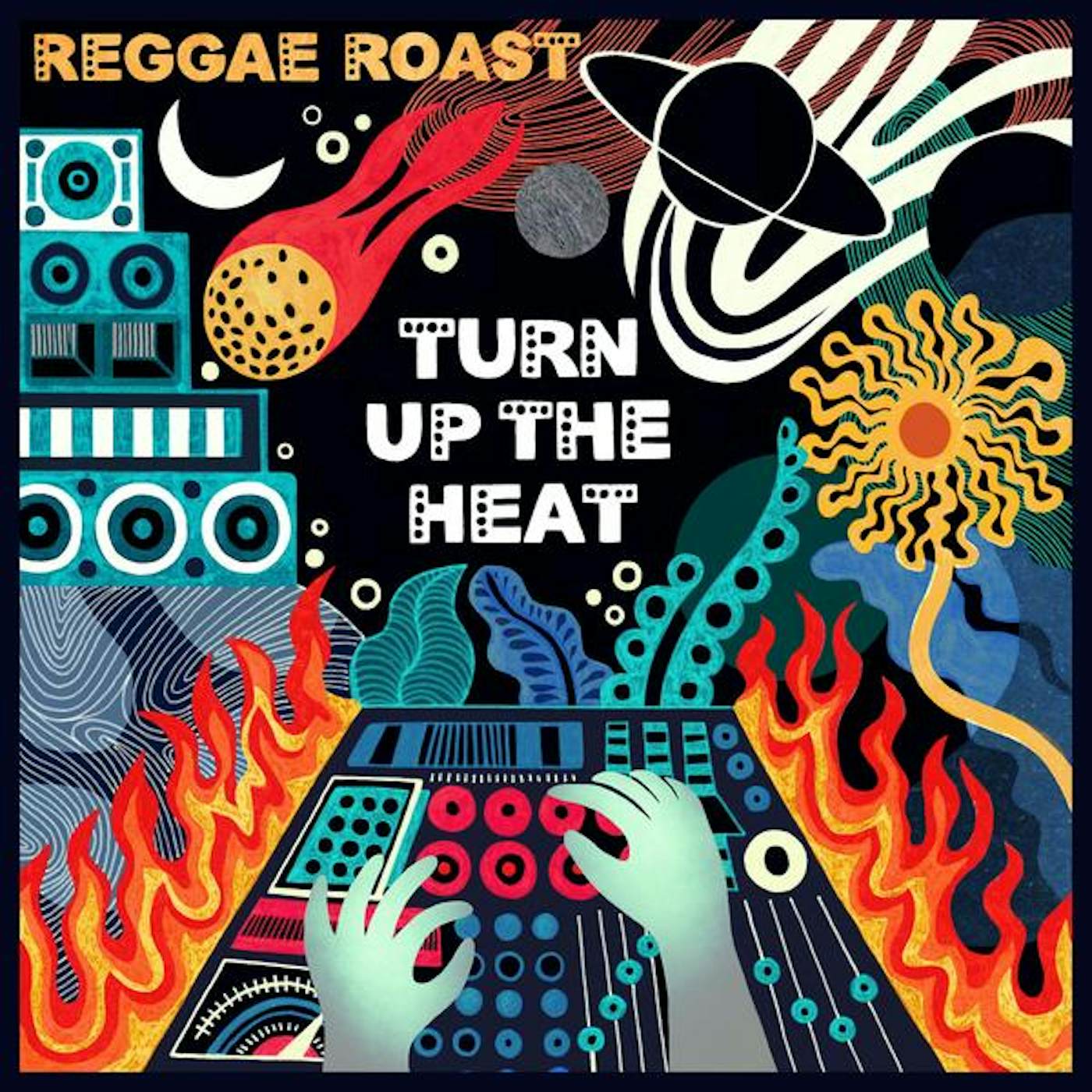 Reggae Roast Turn Up the Heat Vinyl Record