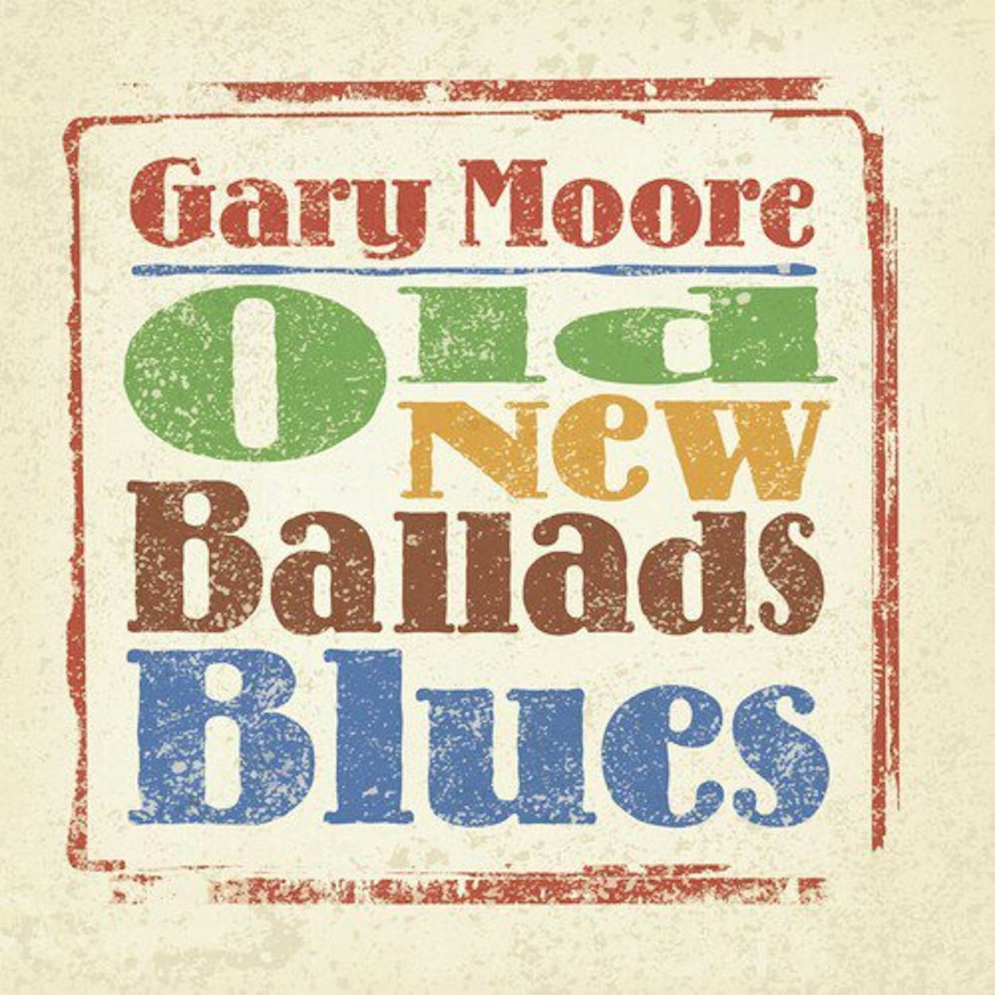 Gary Moore OLD NEW BALLADS BLUES (2LP) Vinyl Record