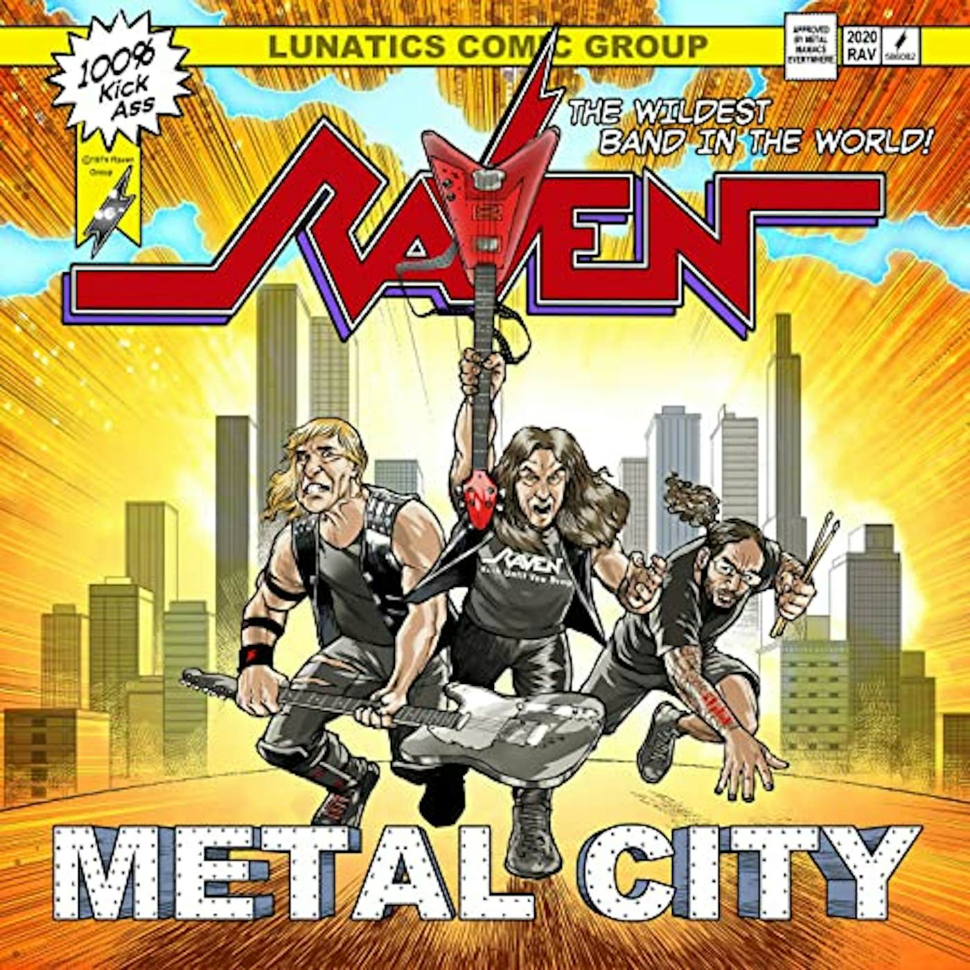 Raven Metal City Vinyl Record