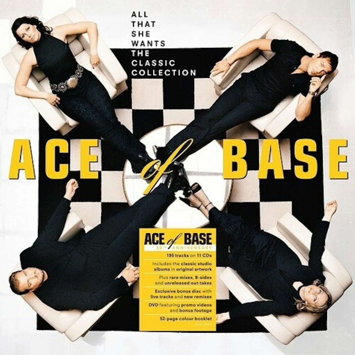 Ace of Base ALL THAT SHE WANTS: THE CLASSIC COLLECTION CD