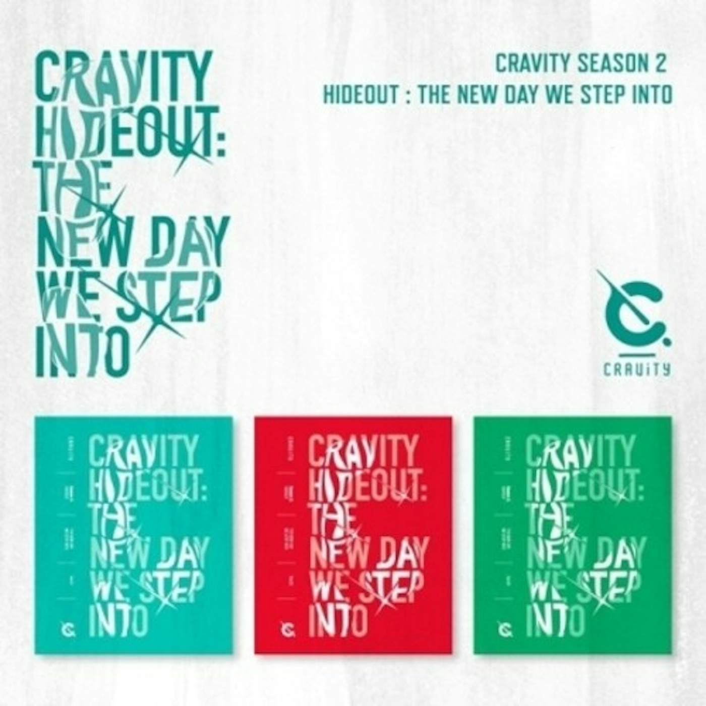 CRAVITY SEASON 2. HIDEOUT: NEW DAY WE STEP INTO CD