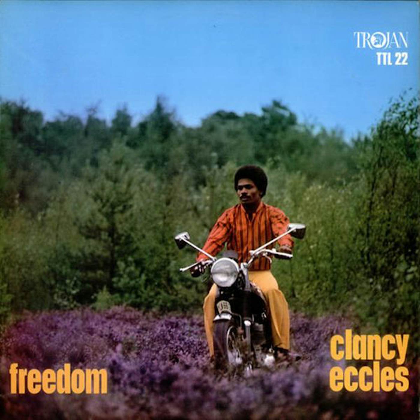 Clancy Eccles FREEDOM (LIMITED ORANGE VINYL/180G/NUMBERED/IMPORT) Vinyl Record