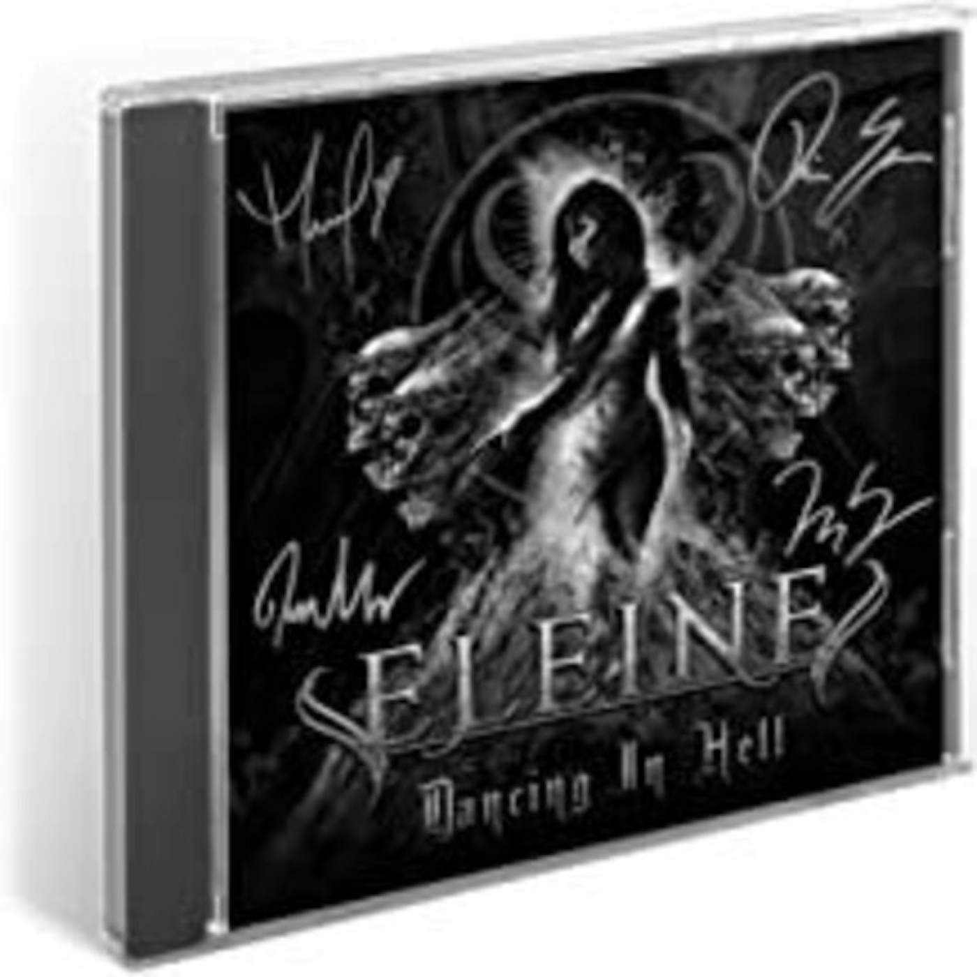 Eleine DANCING IN HELL (BLACK & WHITE COVER) (SIGNED/O-CA CD