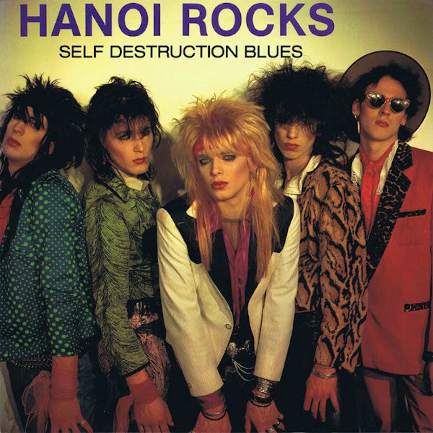 Hanoi Rocks Self Destruction Blues Vinyl Record